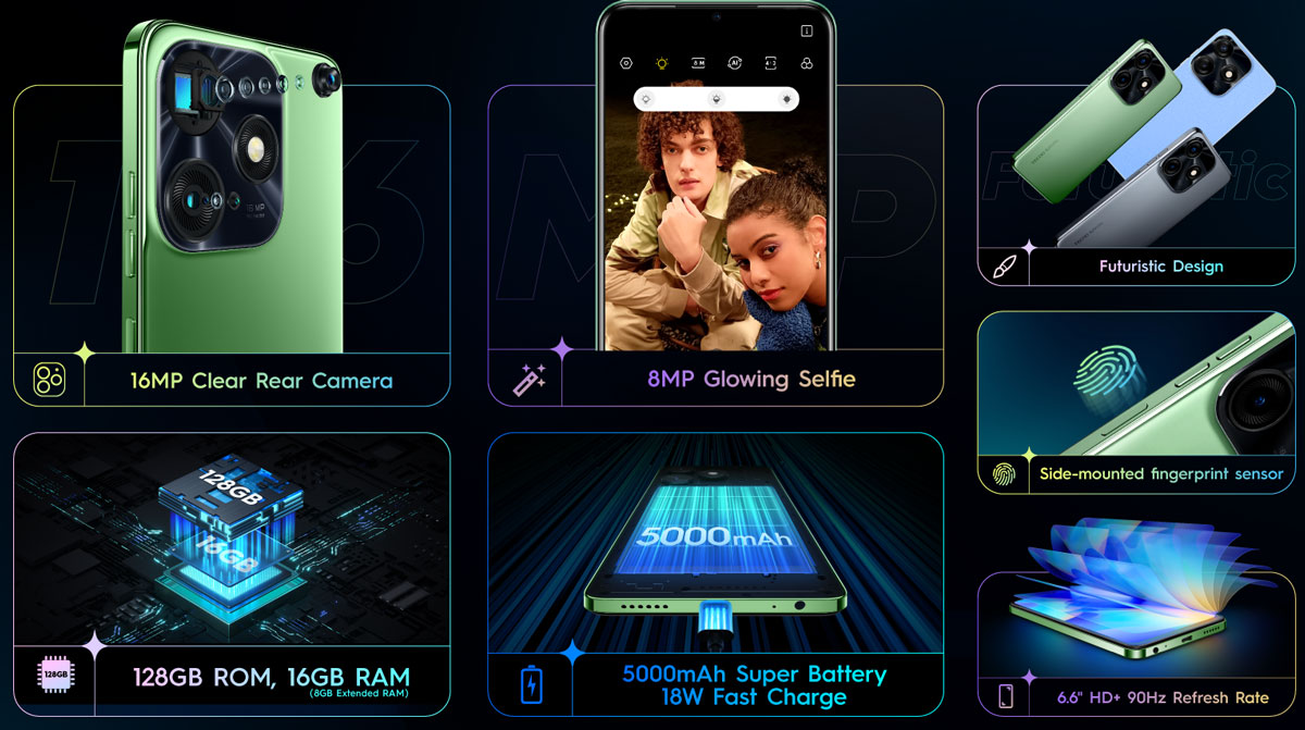 Smartphone Tecno Spark 10C