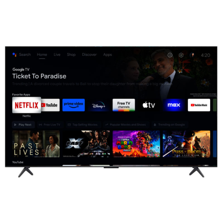 TV TCL C6K 55" QD Mini LED 4K Smart Google