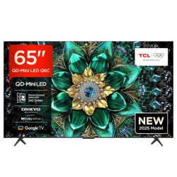 TV TCL C6K 65" QD Mini LED 4K Smart Google