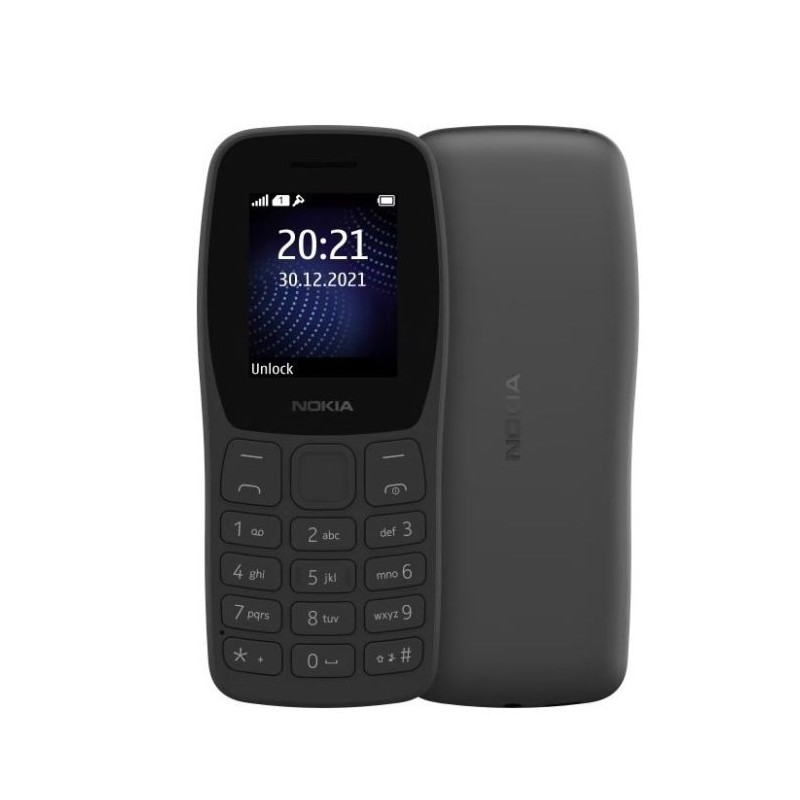 Téléphone Portable Nokia 105 Noir