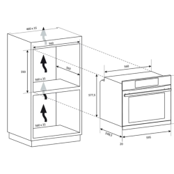 Four Électrique Encastrable CANDY FIDCP X625L 70L