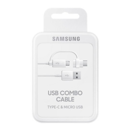 Cable de charge "Combo" USB vers USB-C et Micro USB