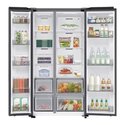 Réfrigérateur Samsung RS70 Bespoke AI Side by Side 651L