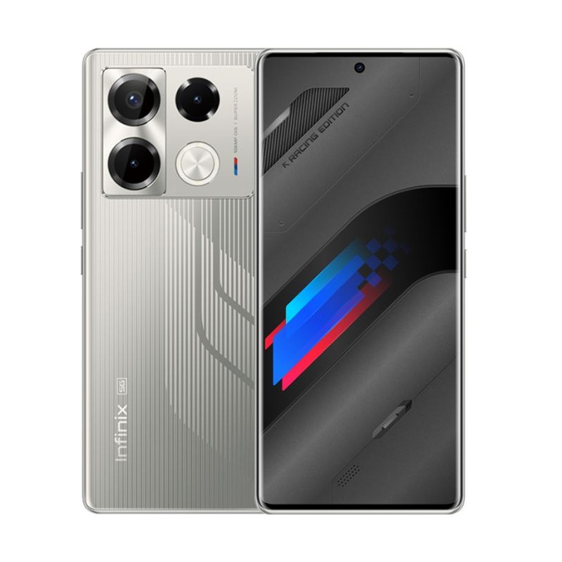 Smartphone Note 40 Pro + 5G - 12 Go RAM, 256 Go - Racing Edition Gris