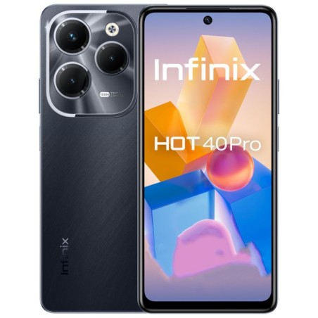 Smartphone Hot 40 Pro 4G - 8 Go RAM, 256 Go - Noir Smartphone Hot 40 Pro 4G - 8 Go RAM, 256 Go - Noir