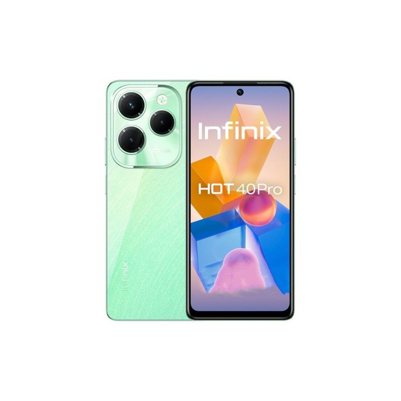 Smartphone Infinix Hot 40 Pro 4G - 12 Go RAM, 256 Go Stockage - Vert