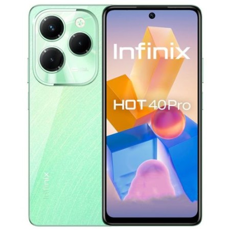 Smartphone Infinix Hot 40 Pro 4G - 12 Go RAM, 256 Go Stockage - Vert Smartphone Infinix Hot 40 Pro 4G - 12 Go RAM, 256 Go Stockage - Vert