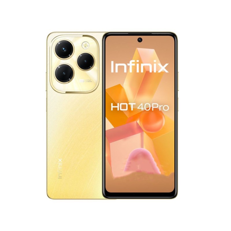 Smartphone Infinix Hot 40 Pro 4G 8Go 256Go Gold