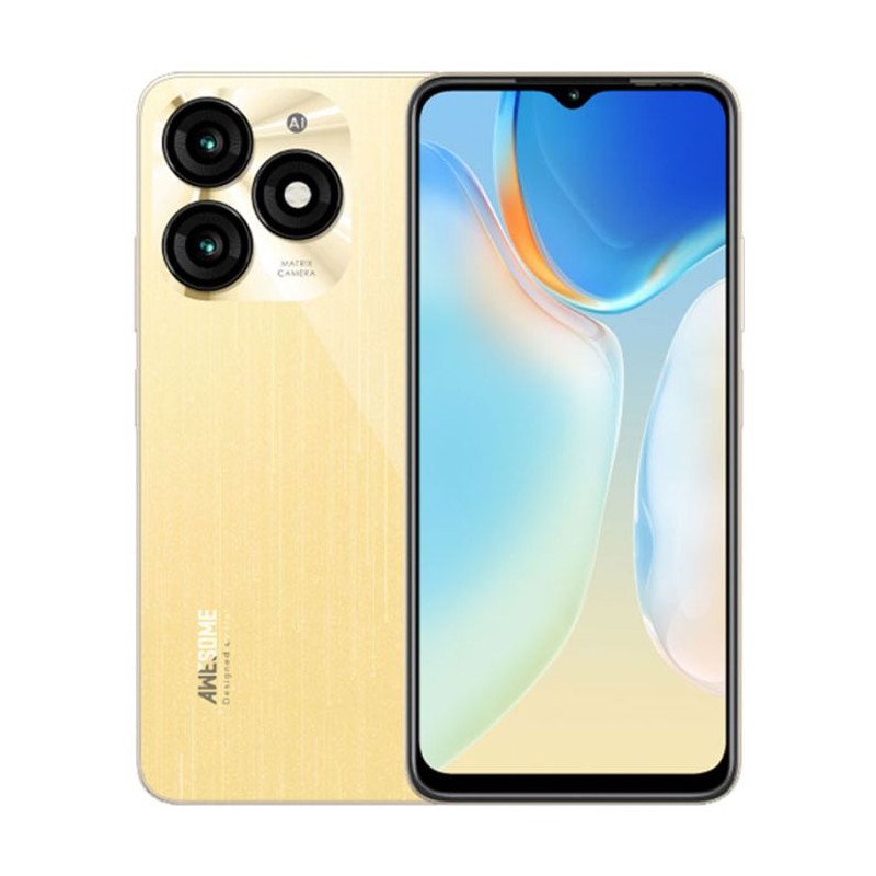 Smartphone Itel A70 -3 Go RAM, 64 Go - Gold