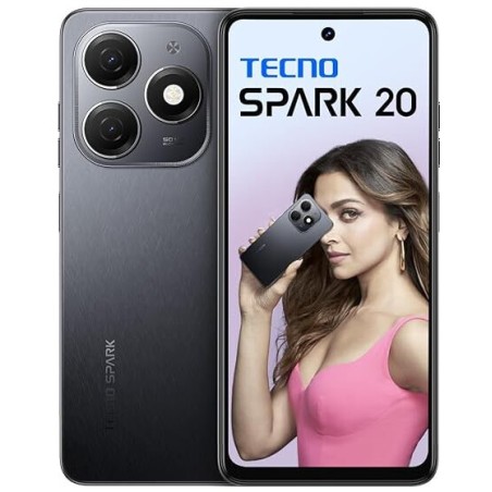 Smartphone Tecno Spark 20 - 8 Go RAM, 256 Go - Noir Smartphone Tecno Spark 20 - 8 Go RAM, 256 Go - Noir