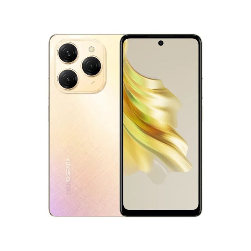 Smartphone Tecno Spark Go 2024 - 4 Go RAM, 64 Go - Gold