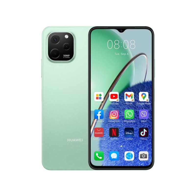Smartphone HUAWEI Nova Y61 - 4 Go RAM 64 Go - Vert Clair