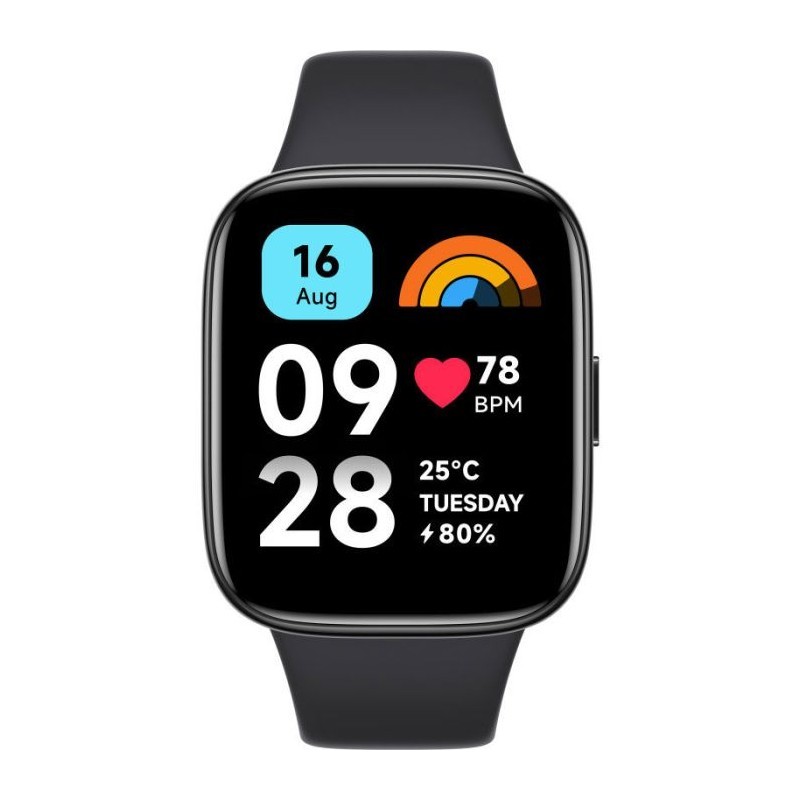 Montre Connectée Xiaomi Watch 3 Active - Noir