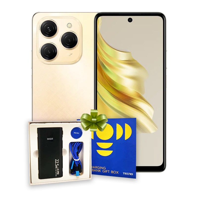 Smartphone Tecno Spark 20 Pro - 8Go RAM 256Go - Gold