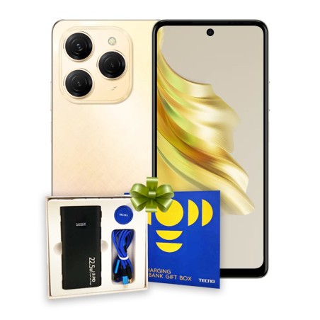 Smartphone Tecno Spark 20 Pro - 8Go RAM 256Go - Gold