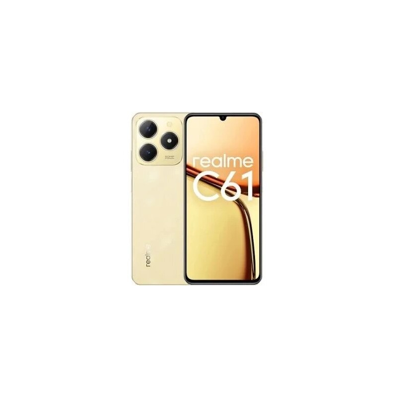 Smartphone Realme C61 8Go 256Go - Sparkle Gold
