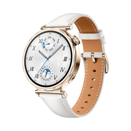 Montre Connectée Huawei Watch GT 5 41mm - White Leather Montre Connectée Huawei Watch GT 5 41mm - White Leather
