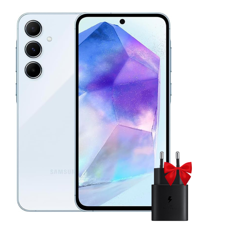 Smartphone Samsung Galaxy A55 5G Go RAM 256 Go Silver