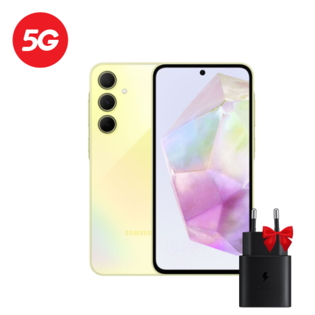 Smartphone Samsung Galaxy A55 5G - 8 Go RAM 256 Go - Gold