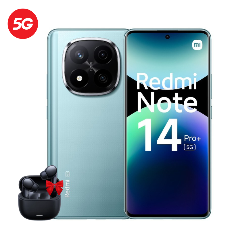 Smartphone Xiaomi Redmi Note 14 Pro Plus 5G 8Go 256Go - Vert clair