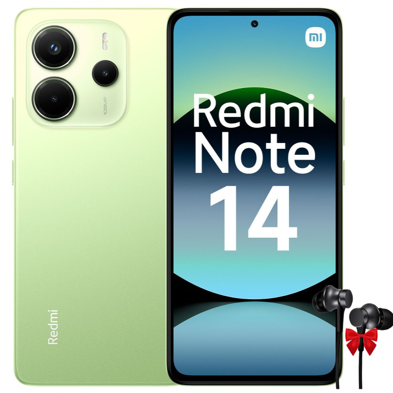 Smartphone Xiaomi Redmi Note 14 4G 6Go 128Go - Vert