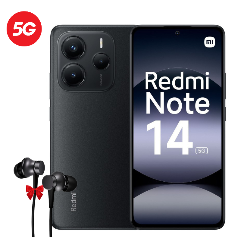 Smartphone Xiaomi Redmi Note 14 5G 8Go 256Go - Noir