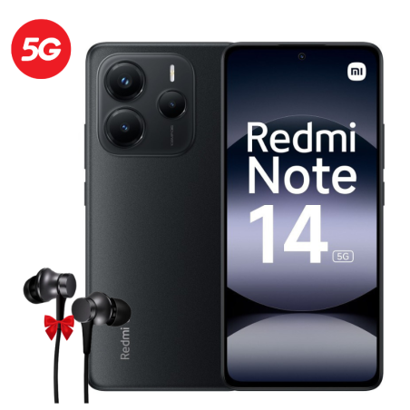 Smartphone Xiaomi Redmi Note 14 5G 8Go 256Go - Noir