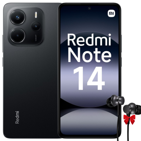 Smartphone Xiaomi Redmi Note 14 4G 8Go 256Go - Noir
