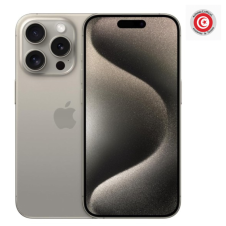 Apple iPhone 15 Pro 128Go - Natural Titan