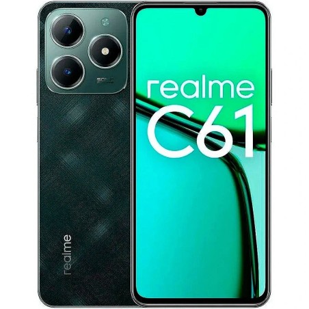 Smartphone Realme C61 6Go 128Go - Dark Green Smartphone Realme C61 6Go 128Go - Dark Green
