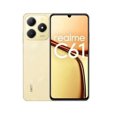 Smartphone Realme C61 6Go 128Go - Sparkle Gold Smartphone Realme C61 6Go 128Go - Sparkle Gold