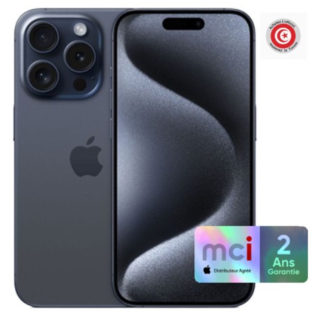 Apple iPhone 15 Pro Max 256Go - Titan Bleu