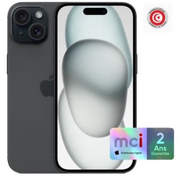 Apple iPhone 15 128Go - Noir