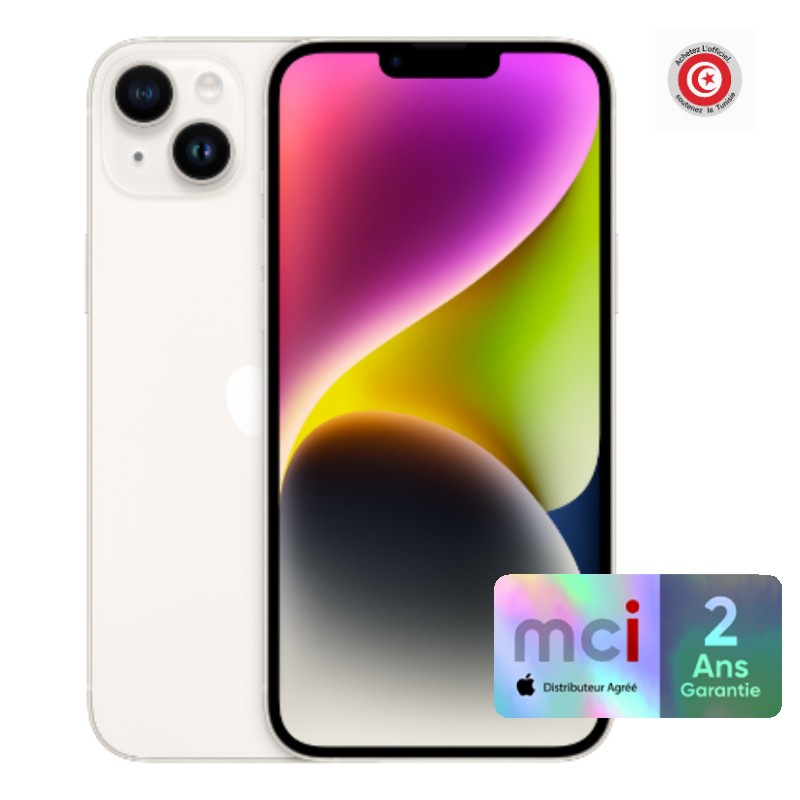 Apple iPhone 14 Plus  128Go - Blanc