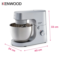 Robot Pétrin Multifonction KENWOOD KHH01-000SI 1000W