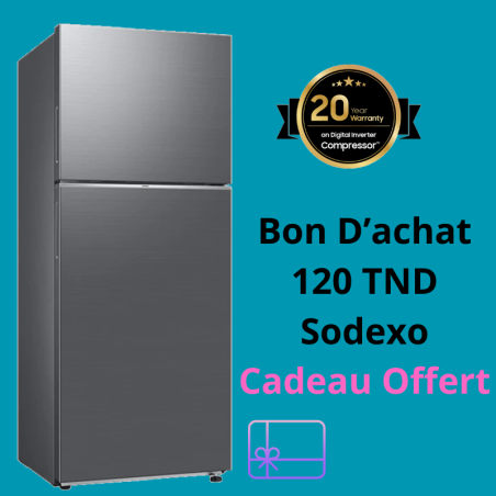 Réfrigérateur Samsung RT47, 465L Silver - RT47CG6002S9EL