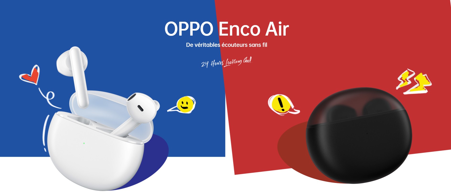Écouteurs sans fil OPPO Enco AIR