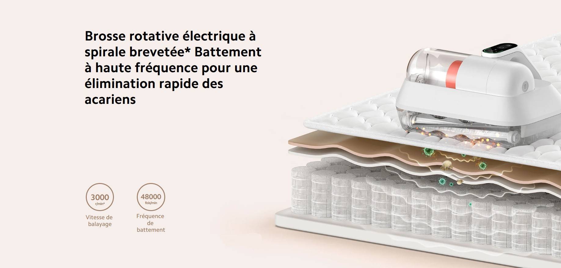 Aspirateur anti-acariens Xiaomi
