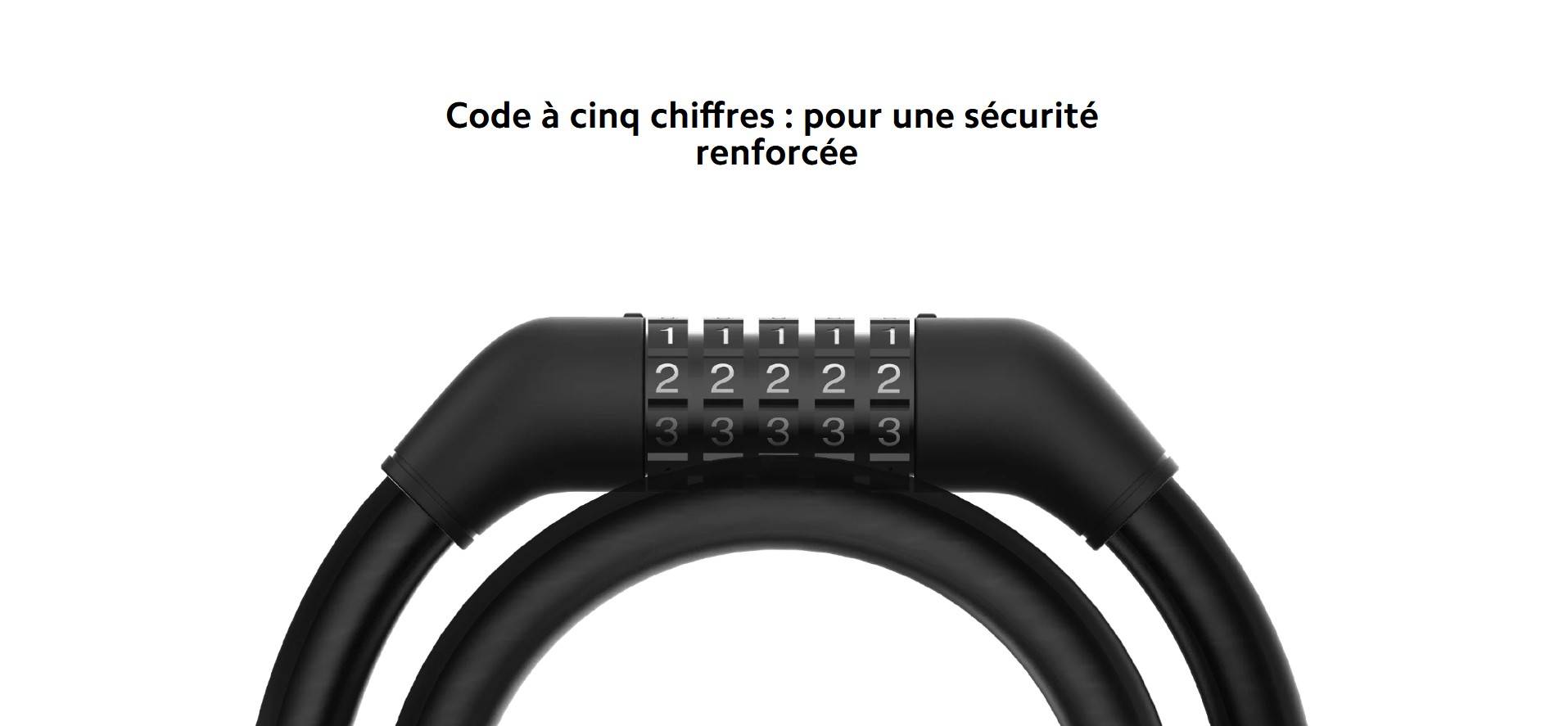 Câble antivol Trottinette électrique