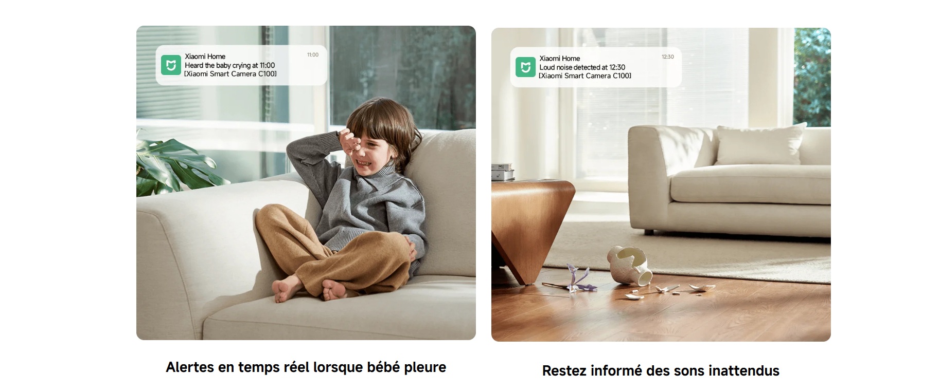 xiaomi smart camera c100 ai surveillance