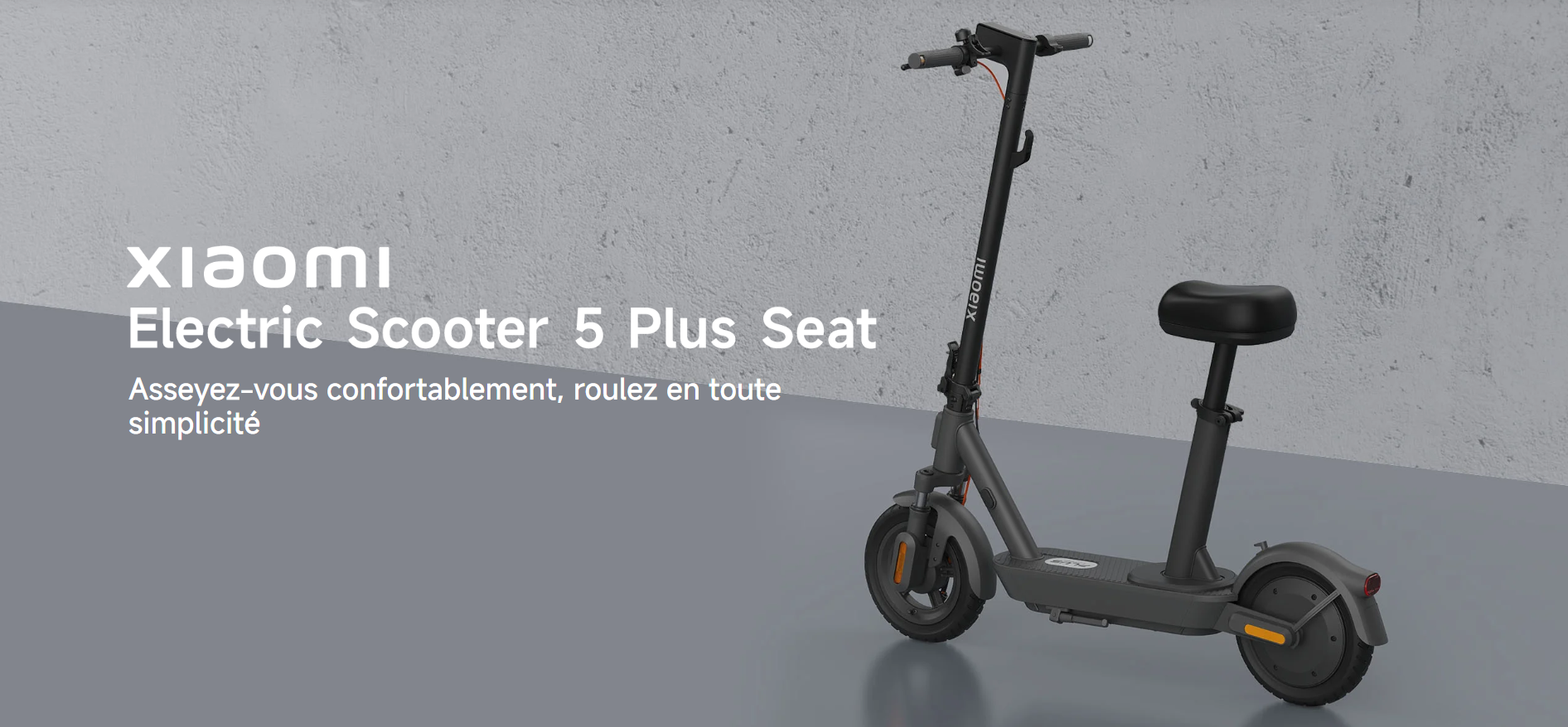 Chaise Xiaomi Electric Scooter 5 Plus fiche technique