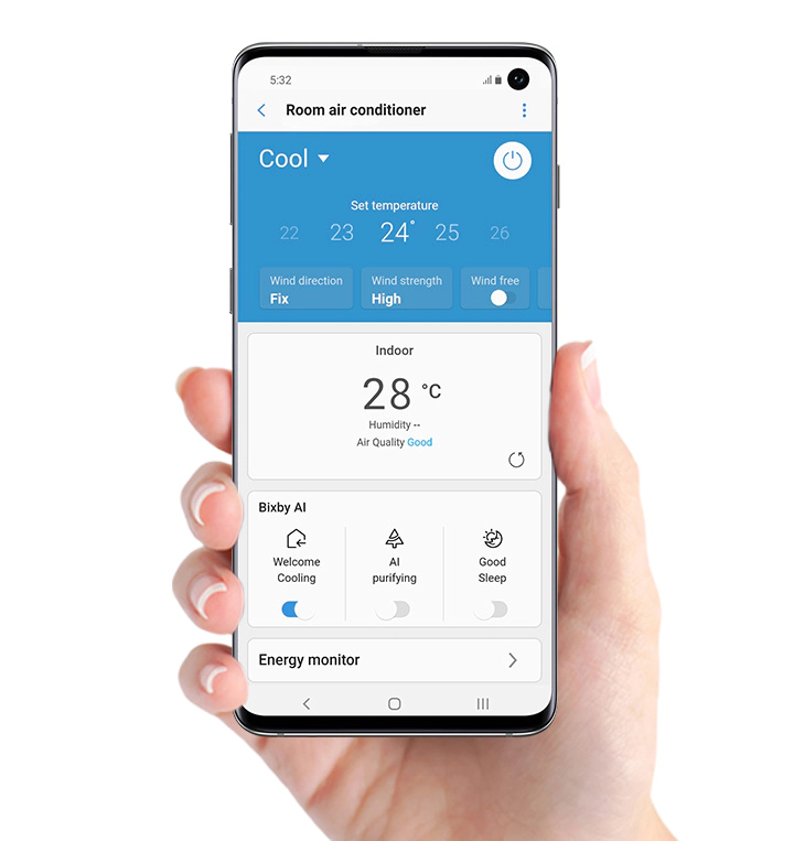 Fiche technique Climatiseur SAMSUNG 18000 BTU