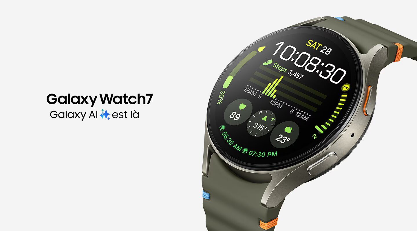 Samsung Galaxy Watch7 40 mm fiche technique