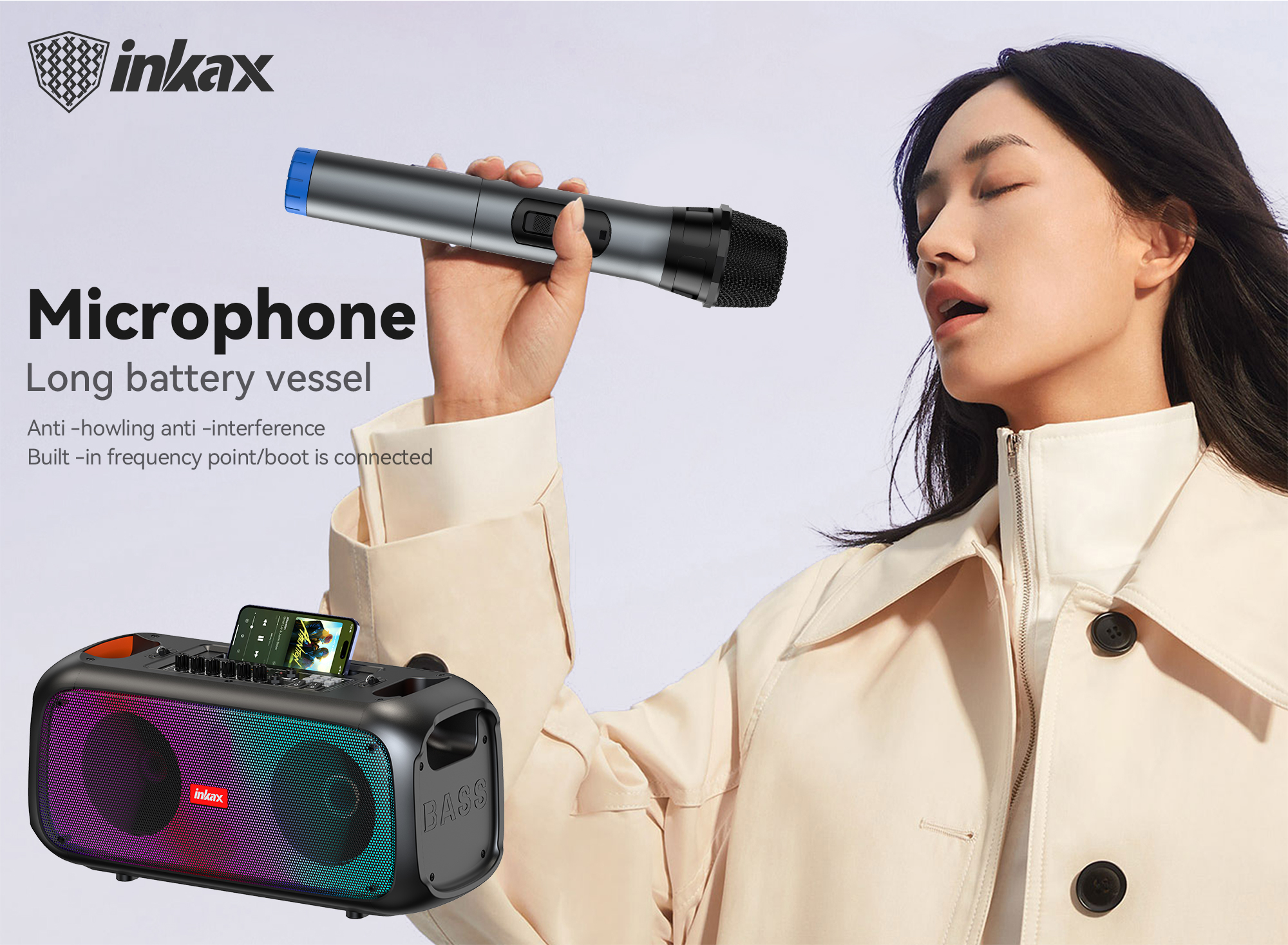 Haut Parleur Bluetooth Inkax BS-49 prix tunisie