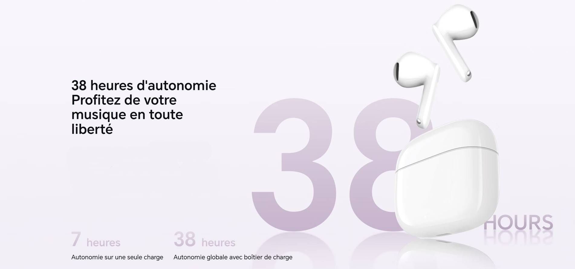 Honor Choice Earbuds X7e Active test