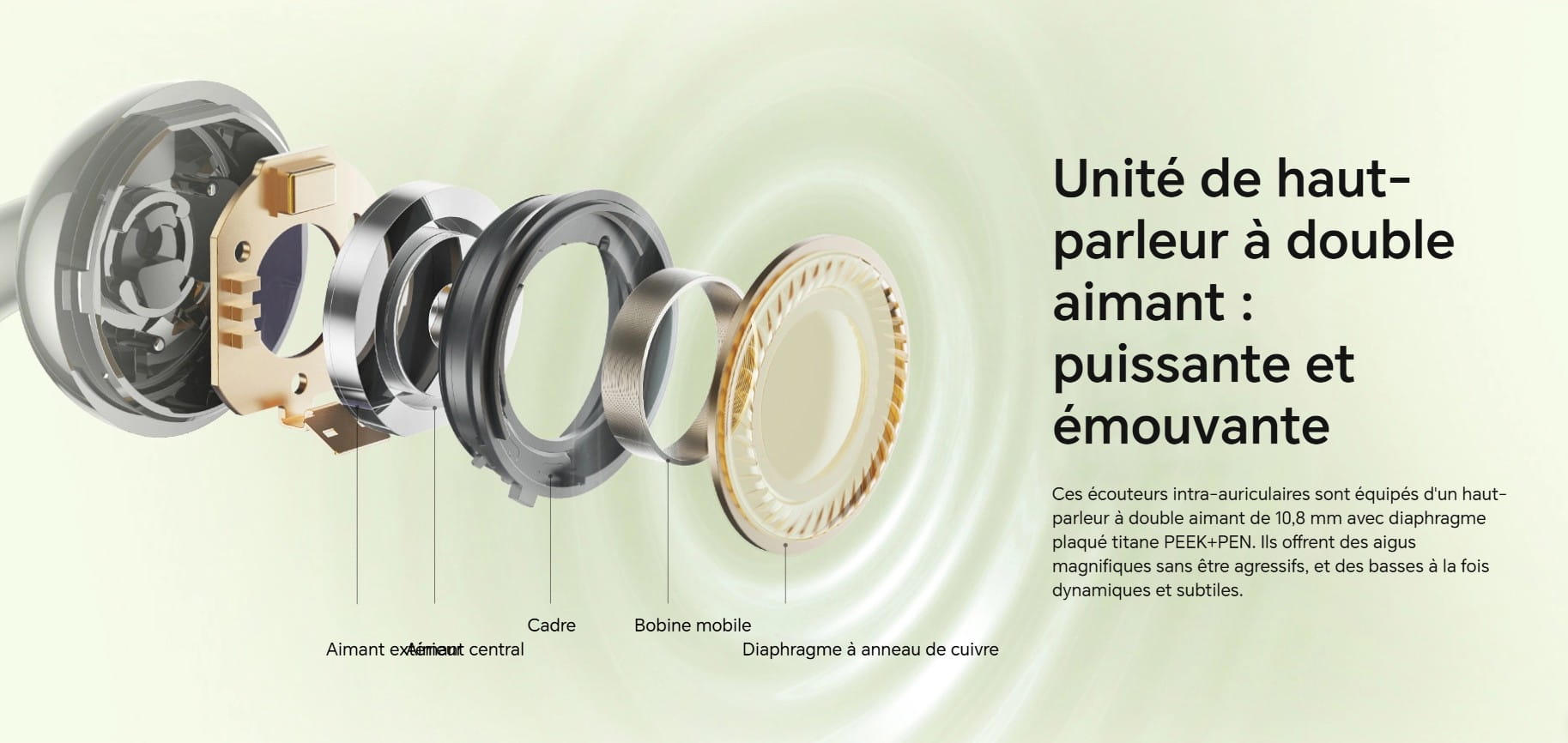 Honor Choice Lchse Earbuds Clip prix