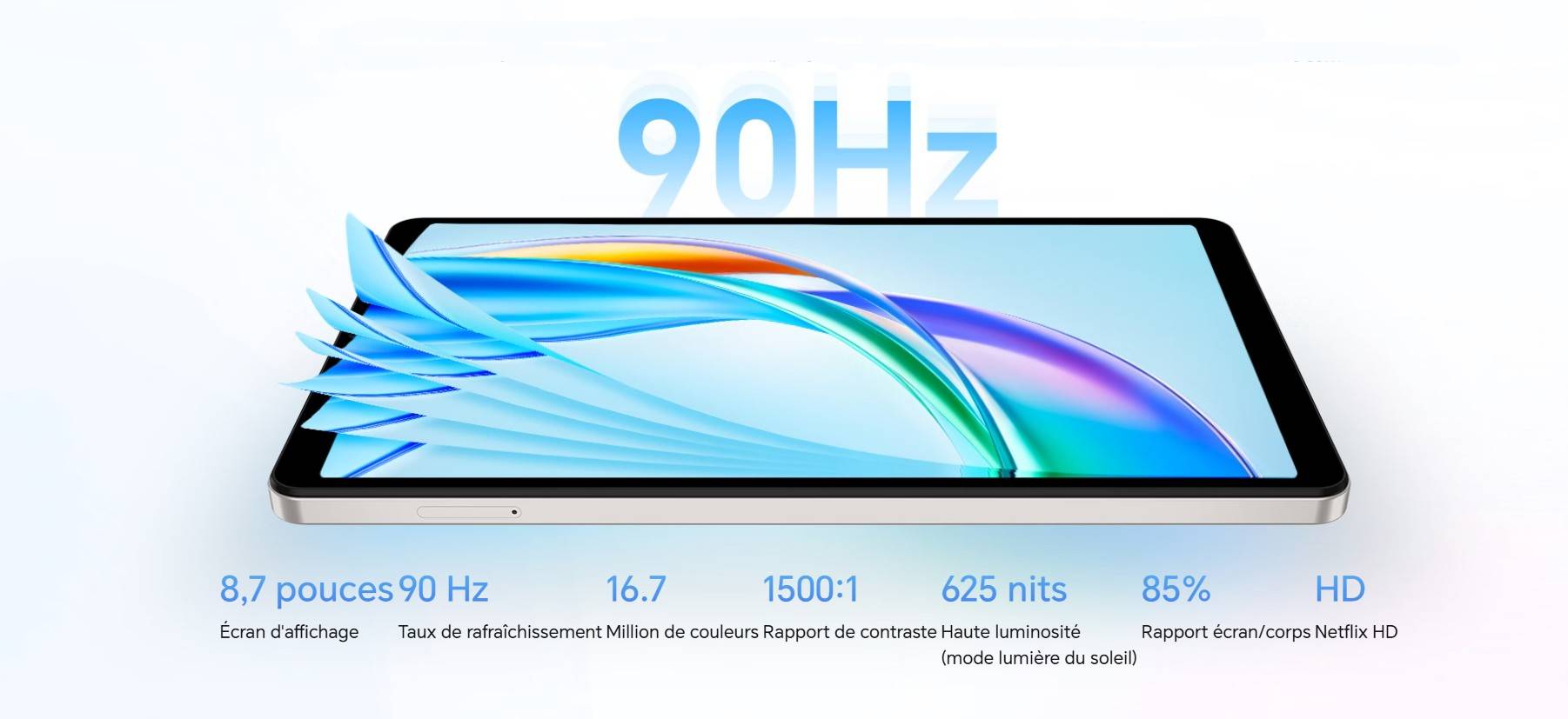 ecran Honor Pad X7 LTE 4G