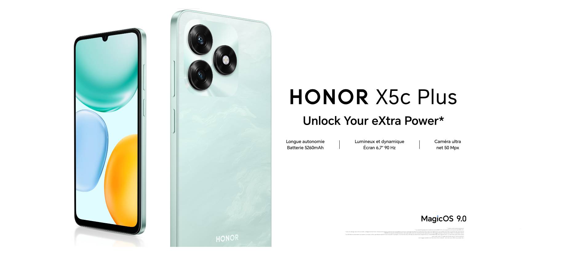 Honor X5 Plus Fiche technique