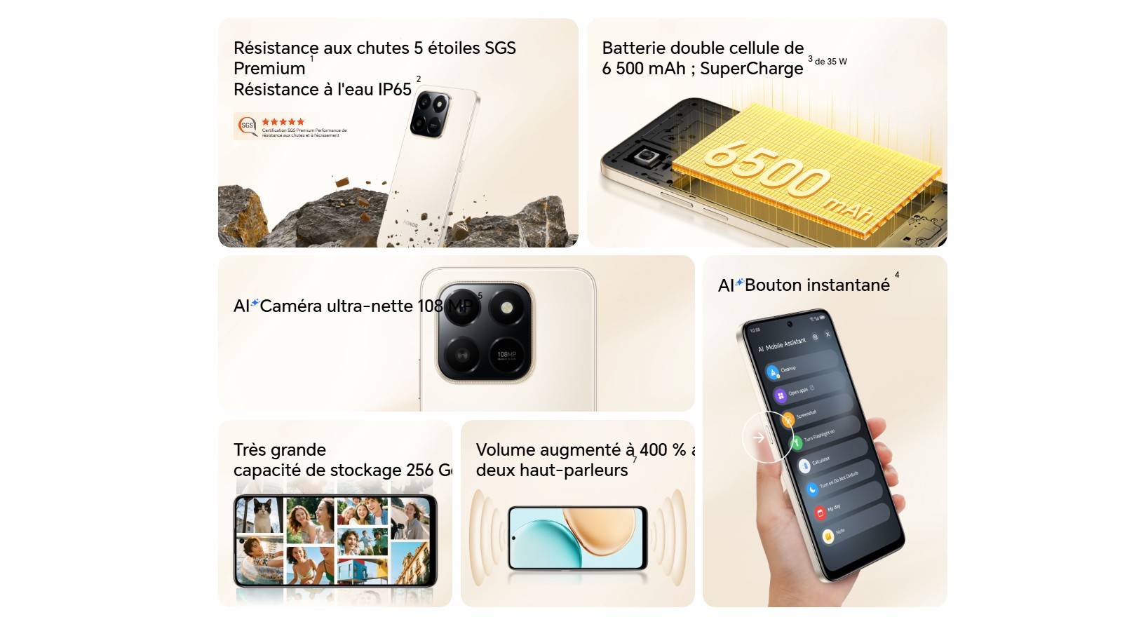 Honor X7d 4G prix tunisie