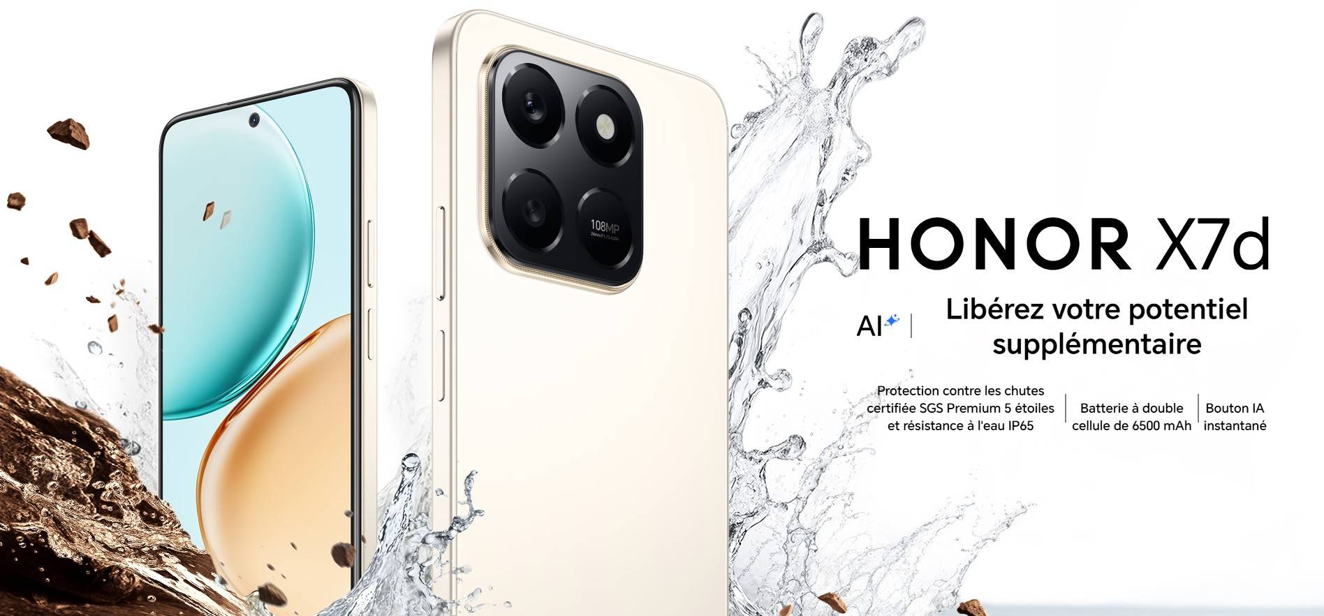 Honor X7d 4G fche technique